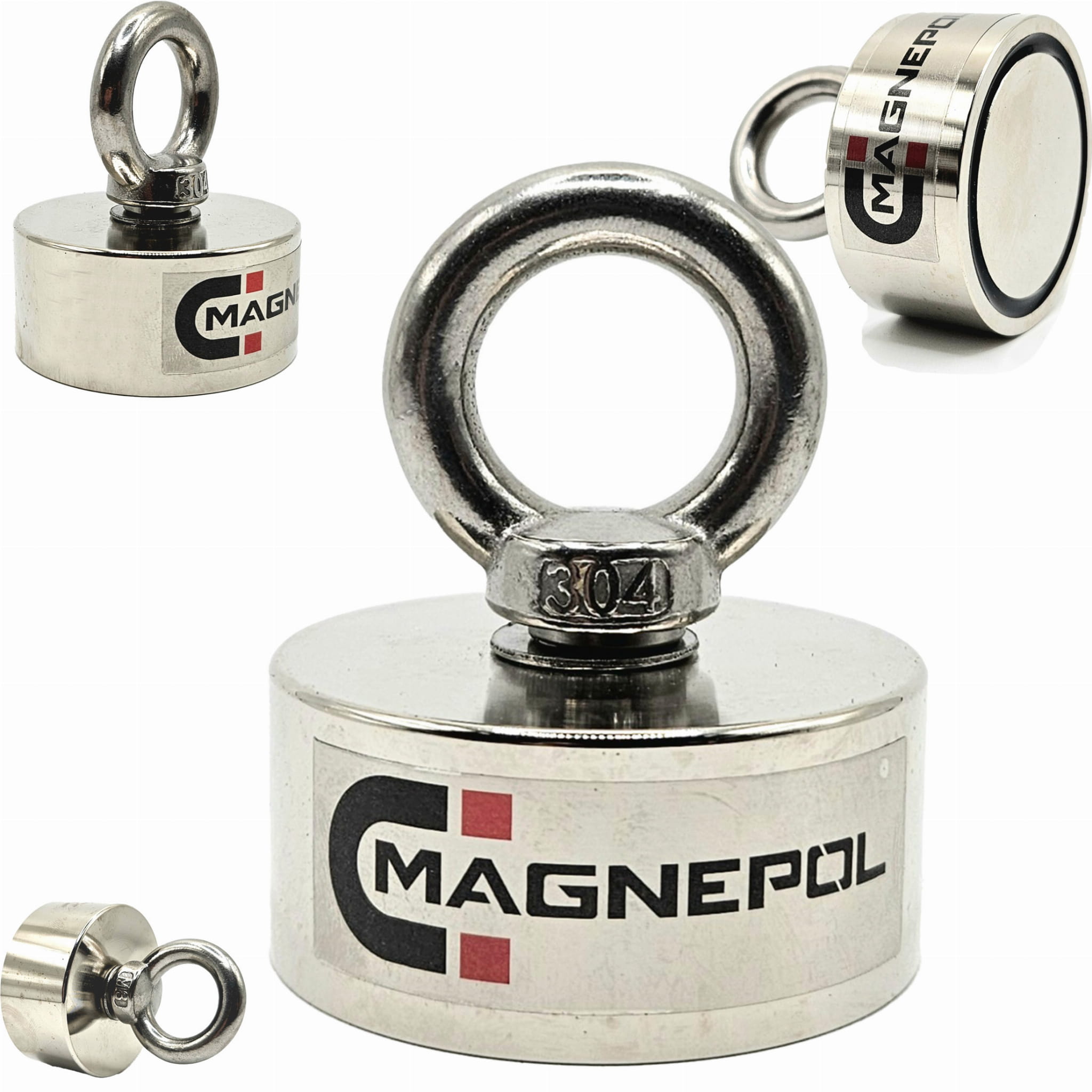 Magnes neodymowy z uchem 50x23 120kg